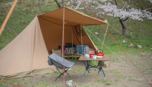 ソロキャンプ用テントのレンタルサービス